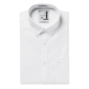 100% Cotton Non - Iron Oxford Button Cuff Shirt