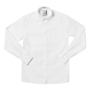 100% Cotton Non - Iron Oxford Button Cuff Shirt