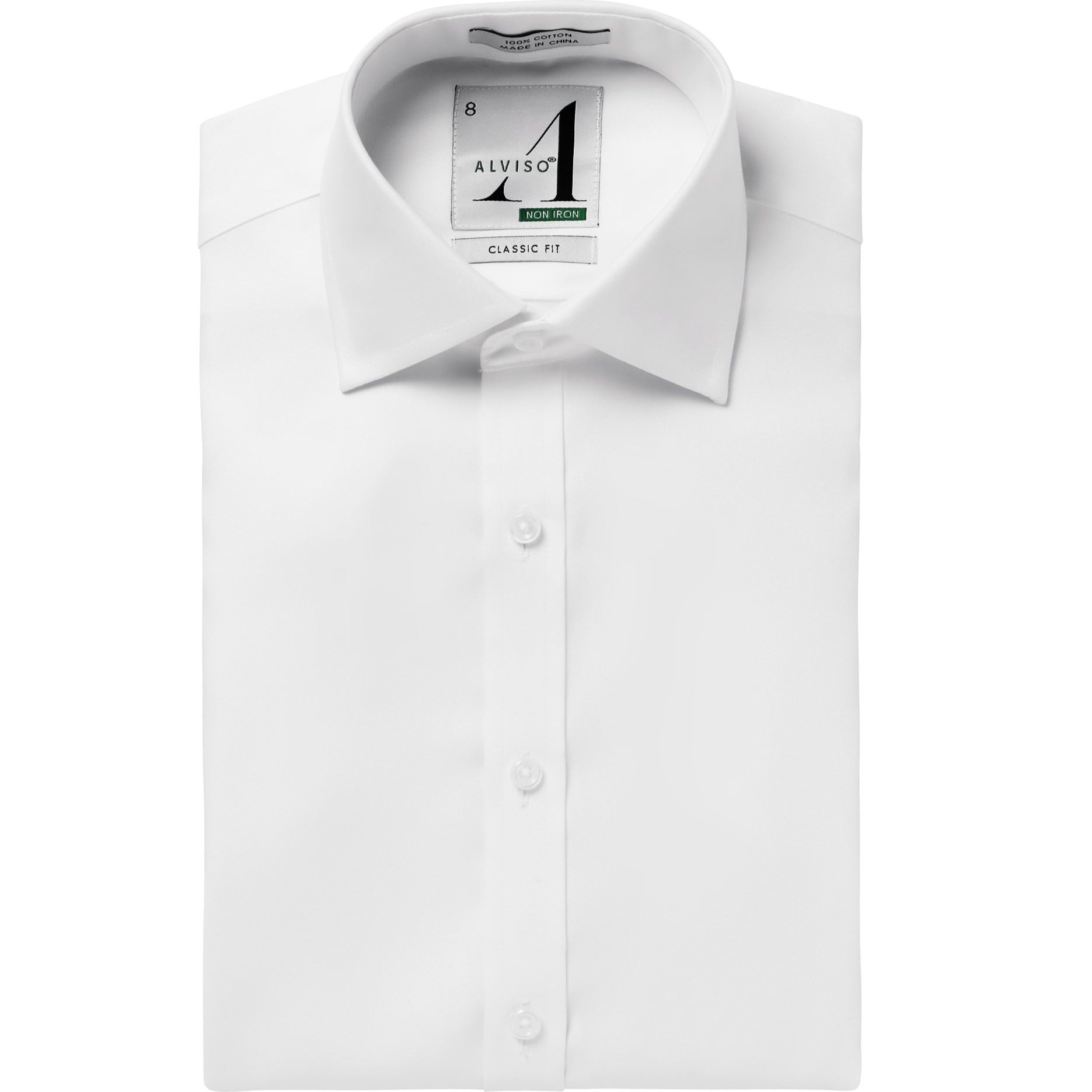 100 Cotton Non Iron Shirts Alviso
