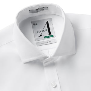 100% Cotton Non - Iron Pinpoint Regular Fit French Cuff Shirt