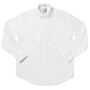 100% Cotton Non - Iron Pinpoint Regular Fit Button Cuff Shirt